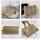 Vvsha - Literary Large Capacity Cotton Linen Women'S Bag New Fashion Work Commuting Underarm Bag Shoulder Bag Casual Handbag