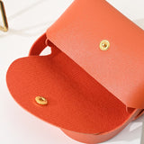 Vvsha Creative Handbag Wedding Gift Box Bag Color Christmas Handheld Gift Bag Leather Gift Box Bag Buckle Square Gift Box Bag