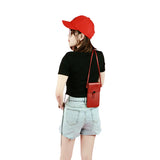 Vvsha - Transparent Touch Screen Retro Simple Mobile Phone Bag Women PU Chain Messenger Bags Small Flap Bag Mini Shoulder Bag