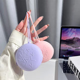Vvsha - Mini Silicone Storage Bag Portable Solid Color Coin Bag Change Wallet Headphone Organizer Sundry Cosmetic Lipstick Storage Pouch