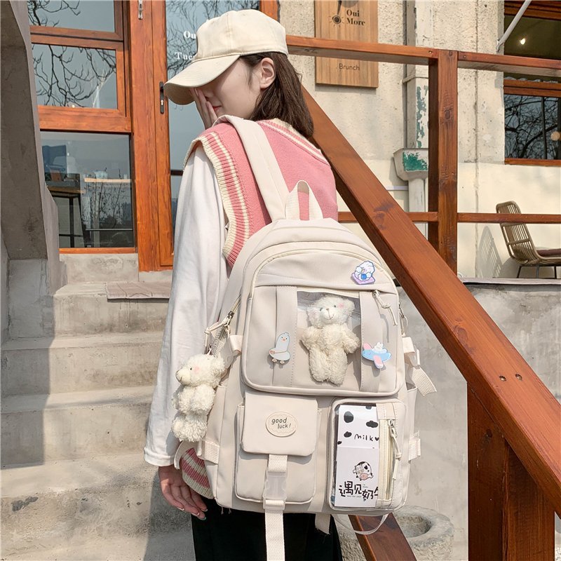 Korean Kawaii Cute Large Capacity Student Backpacks / School 