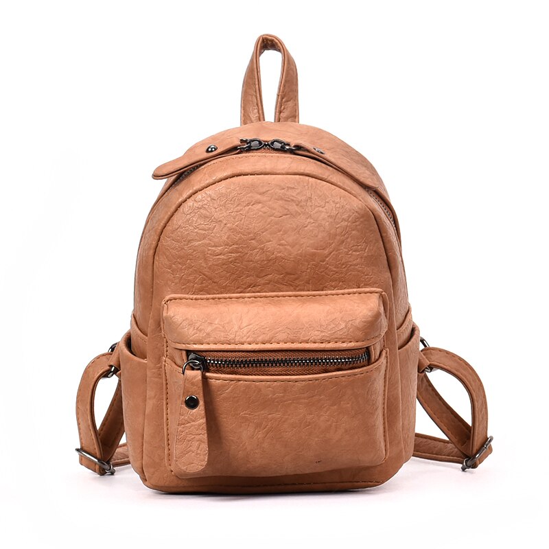 Mini Small Backpacks for Teenage Girl Women Fashion Backpack Ladies Shoulder Bags Cute PU Leather Small Women Backpack Sac A Dos