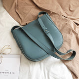 Back to College Pure color Casual Bucket bag 2021 New High quality PU Leather Women's Designer Handbag High capacity Shoulder Messenger Bag