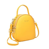 Mini Backpack Women PU Leather Shoulder Bag For Teenage Girls Kids Multi-Function Small Bagpack Female Ladies School Backpack