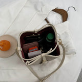 Vvsha 2022 Newest Matte Bucket Bags For Women 6 Colors Fashion Messenger Shoulder Bags Good Quality Luxury Wild Handbag