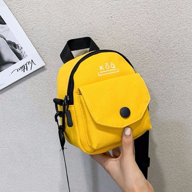 Fashion Small Crossbody Bags For Women 2020 Mini Canvas Shoulder Messenger Bag For Girl Circular Ladies Phone Purse
