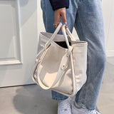 с доставкой Women 2021 Winter Branded Trendy Alta capacidade   Shoulder Handbag Totes Leather Women's Luxury Designer Handbag
