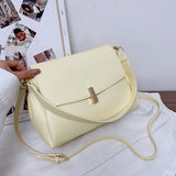 Luxury Brand Women's Handbags Fashion Pu Leather Shoulder Bag Designer Famous Solid Color ladies Crossbody bags lady hand bags