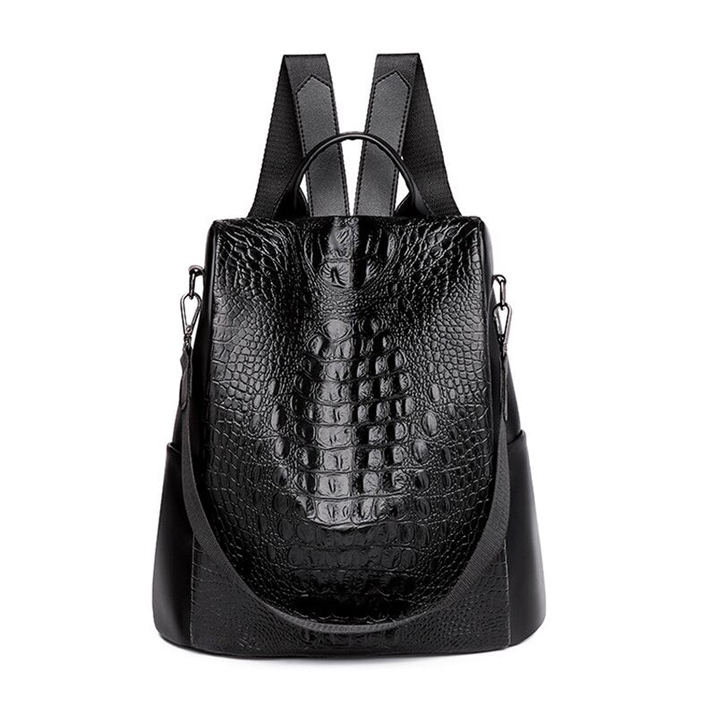 Fashion Anti-theft Backpack Designers Large Capacity Shoulder Bag Women PU Leather School Pack Femme Travel Crossbody Handbags