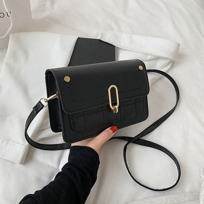 Back to College Simple Stone Pattern Handbags For Women High Quality Soft Leather Shoulder Bags Designer Female Crossbody Bags And Lady Purse