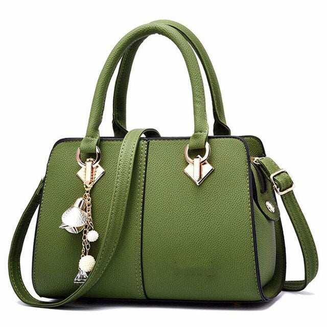 Luxury Designer Shoulder Bag For Women PU Leather Crossbody