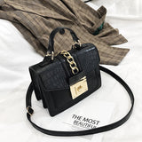 Christmas Gift Fashion Alligator Women Shoulder Bags Designer Chains Handbags Luxury Pu Leatehr Crossbody Bag Small Envelope Flap Famale Purses