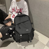 Vvsha Large capacity waterproof Oxford cloth Women backpack Multiple pocket unisex Travel bag School bag for senior students