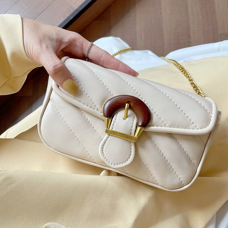 Quilting Women flap Shoulder bags mini PU Leather female Crossbody Bags Brand design chain Sling bag 2021 new Handbags bolsa