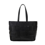 High Quality Pu Leather Women Handbags Large Capacity Ladies Big Shoulder Messenger Bags Designer Casual Female Weave Tote Bags
