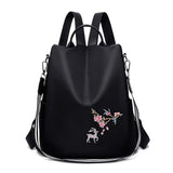 3 In 1 Anti Theft Women Backpack Durable Fabric Oxford School Shoulder Bag Pretty Style Girls Backpack Female Travel Bag bolsas