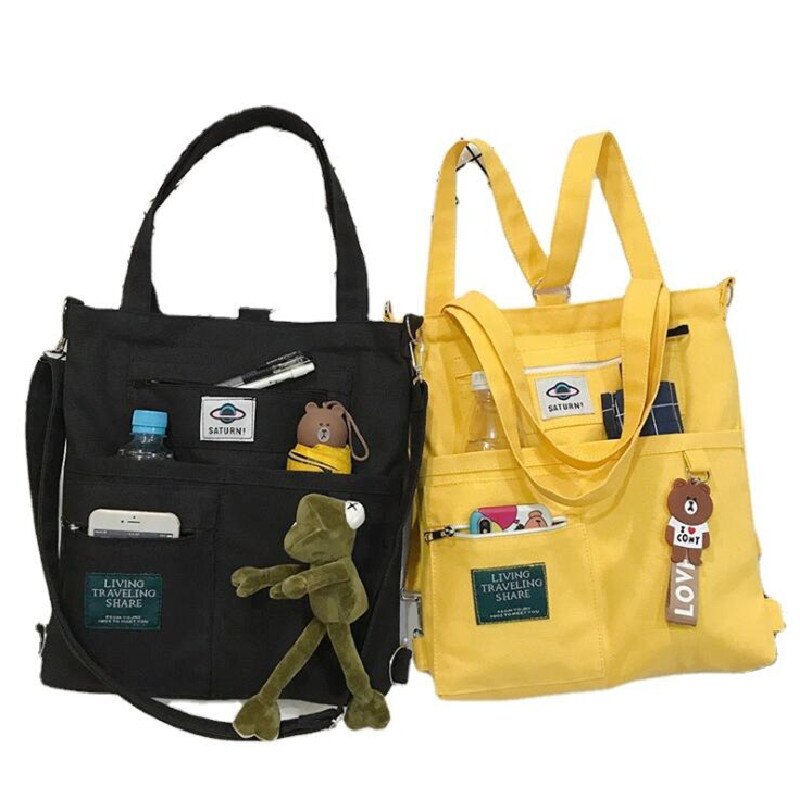 Christmas Gift сумка женская bolsa feminina bolsos Canvas Women Handbag Shoulder Bags Folding Tote Shopping Bag рюкзак School Bags for Girls