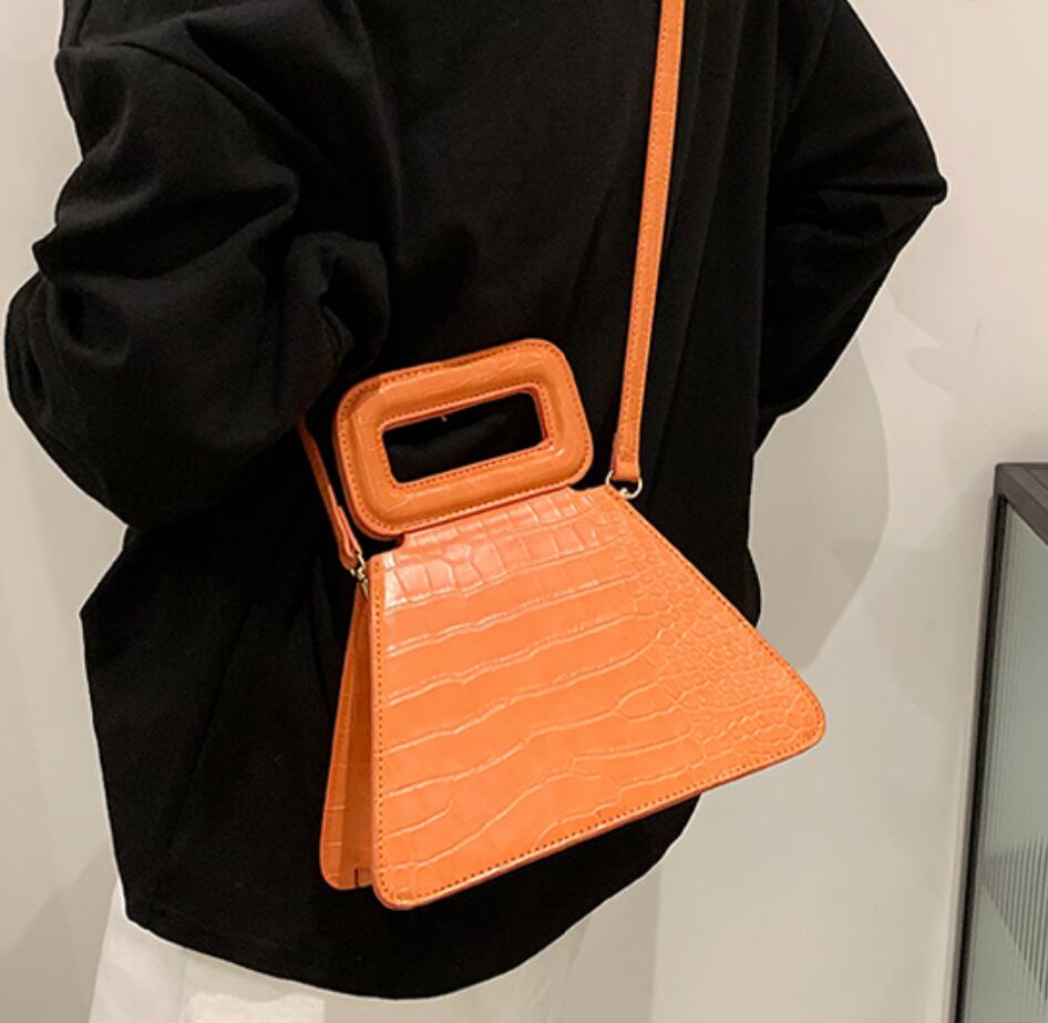 Christmas Gift Crocodile pattern Tote bag 2021 Fashion New High-quality PU Leather Women's Designer Handbag Small Travel Shoulder Messenger Bag