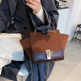 Vvsha Vintage Wing shape Tote bag 2022 Fashion New High quality Matte PU Leather Women's Designer Handbag Chain Shoulder Messenger Bag
