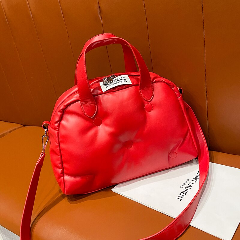 с доставкой Brand Designer Soft PU Leather Crossbody Space Bags For Women 2021Totes Shoulder Bag Lady Luxury Handbags Purses