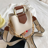 Casual Women Small Pu Leather Chain Handbags Shoulder Bags Designer Travel Crossbody Bags for Women Fashion Travel Messenger Bag