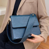 Christmas Gift Luxury Brand Female Tote bag 2021 Fashion New Quality Leather Women's Designer Handbag Crocodile pattern Shoulder Messenger Bag