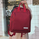 Women's Bags Backpacks 2019 Fashion Brand Waterproof Large Capacity Vintage Nylon Schoolbag For Teenagers Girls Backpack Women
