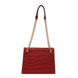 2022 summer new shoulder bag lady messenger bag fashion shopping bag chain bag lady bag stone pattern female bag handbag