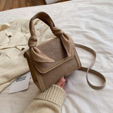 Vintage Matte leather women handbag small 2021 winter new female messenger bags Branded  Solid color flap Shoulder Bags totes
