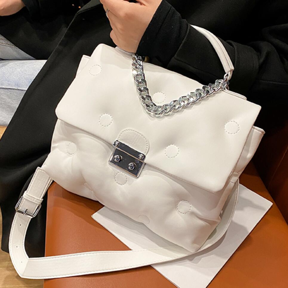 Elegant Female Square Tote bag 2020 Fashion New Quality PU Leather Women's Designer Handbag High capacity Shoulder Messenger Bag