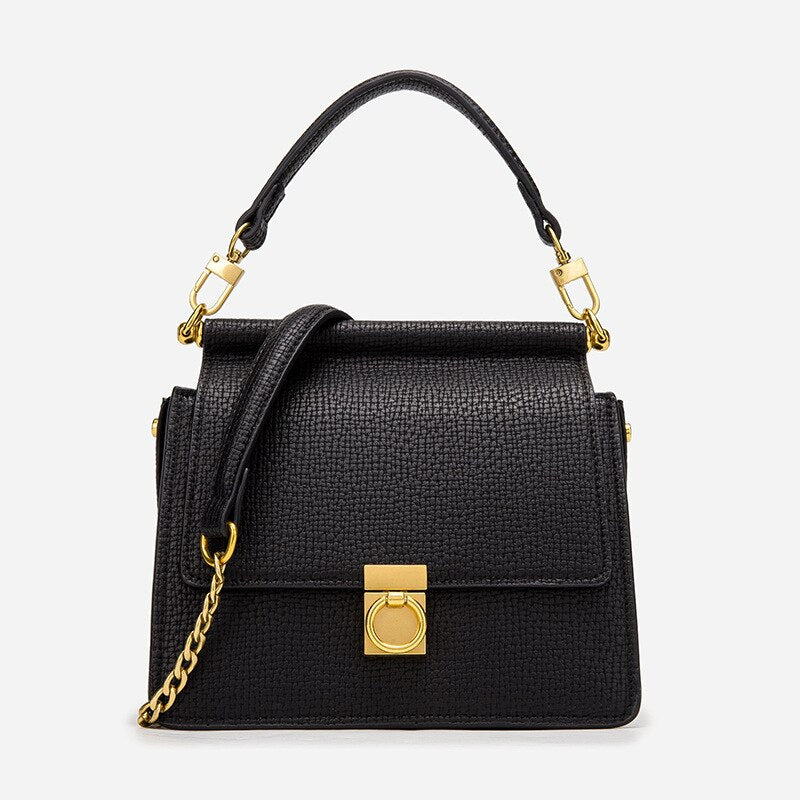 Christmas Gift Fashion Women Handbags Design Chain Shoulder Bags Luxury Pu Leather Crossbody Messenger Bag Chic Lock Small Flap Lady Purse 2021