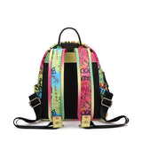 Luxury Pu Leather Women Backpacks High Quality Ladies Graffiti Travel Laptop Bag Casual Designer School Bags for Teenage Girls