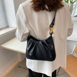 Simple Small Soft PU Leather Crossbody Bags for Women 2021 Fashion Luxury Designer Shoulder Handbags and Purses Branded