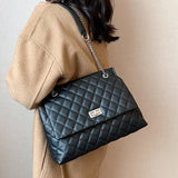 Fashion Women Pu Leather Chain Shoulder Bag High Quality Large Capacity Handbags Messenger Bag Designer Crossbody Bags for Women