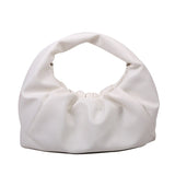 Vvsha Armpit Bag Solid Color Pleated Tote Bag 2021 Fashion New High-quality Soft Leather Women's Designer Handbag Travel Shoulder Bags