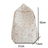 Women College Student Backpack Double Shoulder Large Capacity Travel Laptop Rucksack Book Schoolbag For Teenage Girl 2021 New