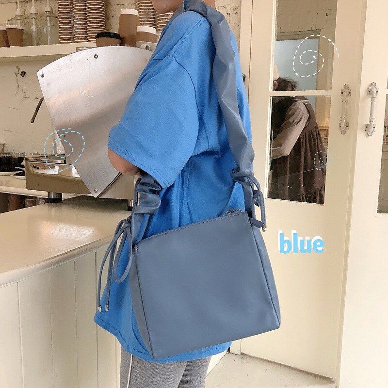 Vvsha Korean women messenger bags preppy style female shoulder bag pu