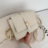 Fashion Handbags For Women High Quality Soft Leather Shoulder Bags Crossbody Bag Simple Small Square Bag Designer Lady Purse