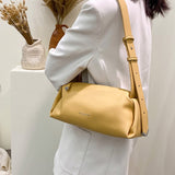 Casual Women Solid Shoulder Bag Fashion Female all-match Portable Handbags High Quality Large capacity Tote Bag Purse Sac A Main