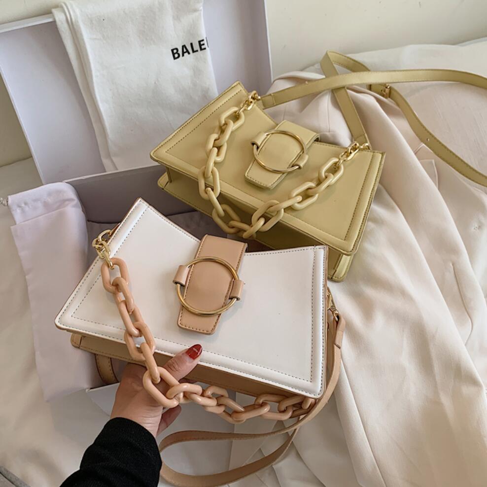 Christmas Gift Elegant Female Chain Tote bag 2021 Fashion New High-quality PU Leather Women's Designer Handbag Travel Shoulder Messenger Bag