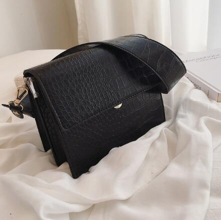Back to College European Fashion Simple Women's Designer Handbag 2020 New Quality PU Leather Women Tote bag Alligator Shoulder Crossbody Bags