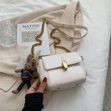 Christmas Gift Premium Bag 2021 New Bag Female Messenger Bag Autumn/winter Hot-selling Chain Bag Fashion Square Bag Shoulder Bag