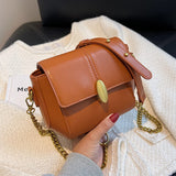 Christmas Gift Premium Bag 2021 New Bag Female Messenger Bag Autumn/winter Hot-selling Chain Bag Fashion Square Bag Shoulder Bag