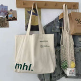 Canvas Bags for Women Shoulder Bag Teenager Girl Schoolbag Large Capacity Handbag Eco Reusable Grocery Tote Shopping Bag Bolsas