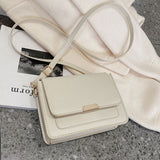 Winter New Trend Simple Handbags For Women High Quality Soft Leather Small Single-shoulder Bag Chain Female Crossbody Bag