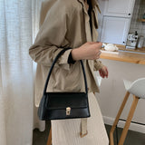 Vvsha Solid Color PU Leather Handbags For Women 2022 Shoulder Bag Female Small Elegant Totes Lady Handbag Luxury Hand Bag