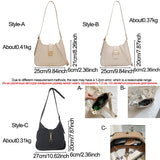 Christmas Gift Fashion Luxury Leather Crossbody Shoulder Bags for Women 2021 New Solid Color Simplicity Handbag Designer High Capacity Bag