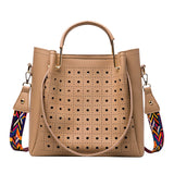 Large Capacity Pu Leather Women Handbags Fashion Designer Shoulder Bucket Bag High Quality Ladies Big Crossbody Bags for Women