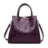 Vvsha New 2-Piece set Luxury handbags women bag designer fashion print pu leather brand lady shoulder messenger bags with wallet