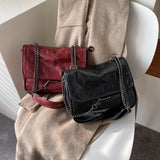 Crossbody Bags for Women Large Capacity High-end Foreign Shoulder Bag Korean Version of The Messenger Bag Retro Messenger Bag